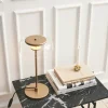 Blossi Bordslampa | Nordic Gold/Clear