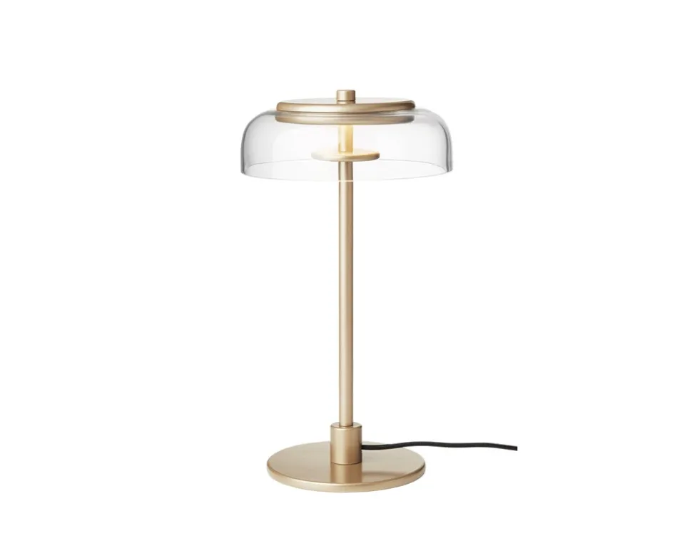 Blossi Bordslampa Small | Nordic Gold/Clear