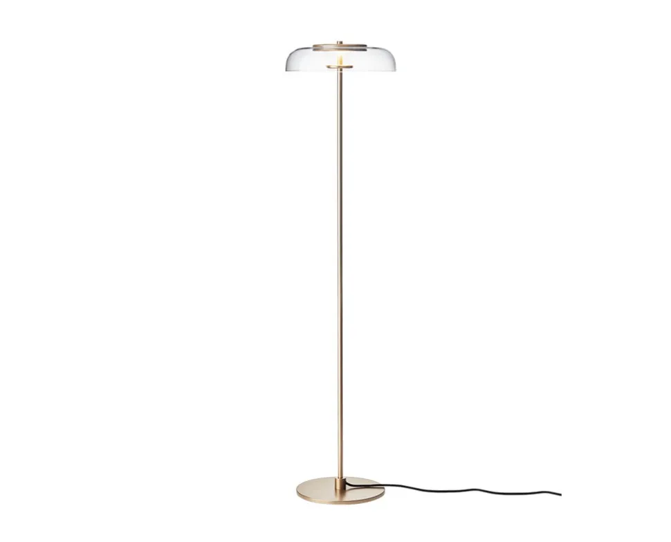 Blossi Golvlampa | Nordic Gold/Clear