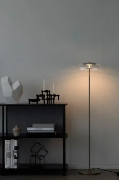 Blossi Golvlampa | Nordic Gold/Clear