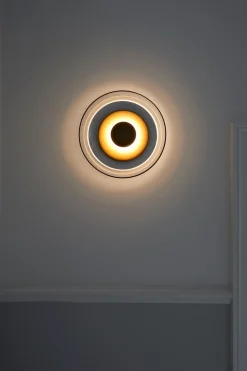 Blossi Vägglampa | Nordic Gold/Clear