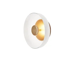 Blossi Vägglampa | Nordic Gold/Opal