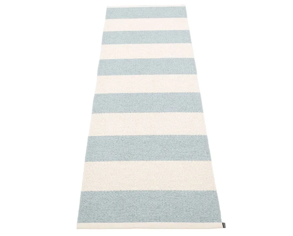 Bob Gångmatta Blue Fog / Vanilla 70x225