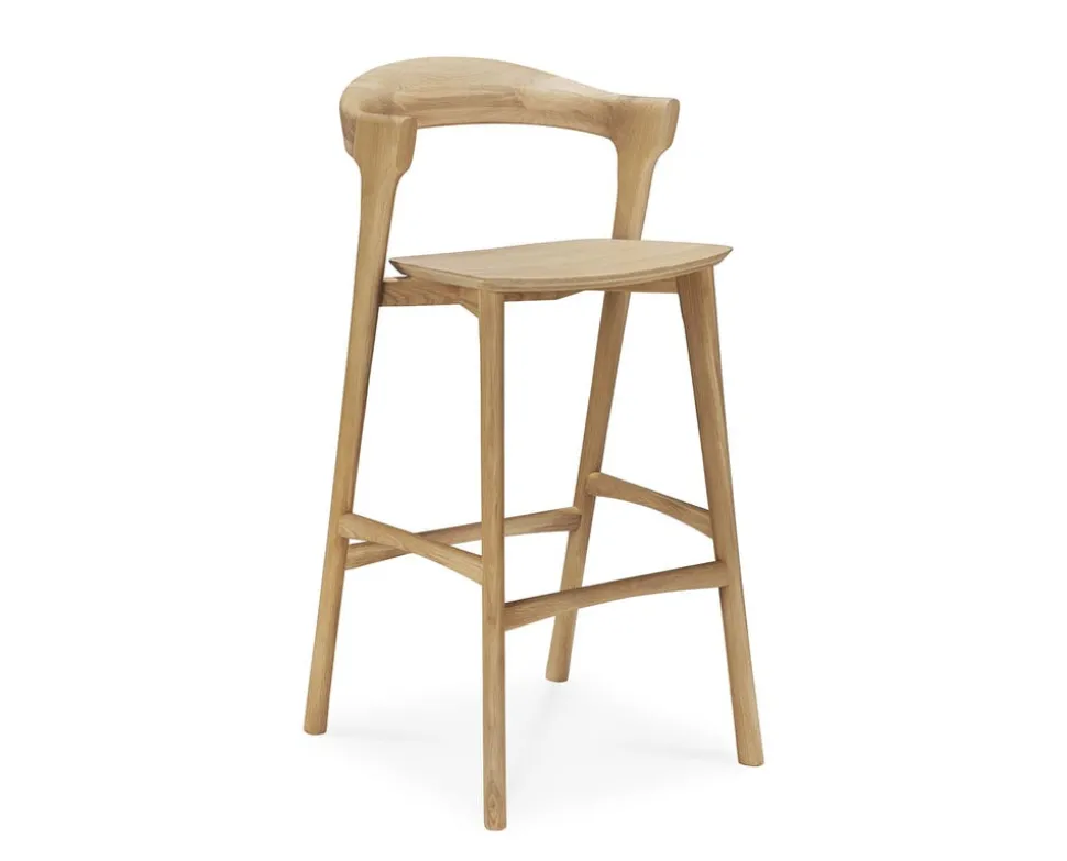 Bok Barstol SH76 | Träsits, Lackad Ek