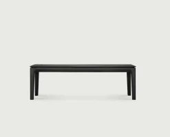 Bok Bänk | Svart Ek | 146 cm