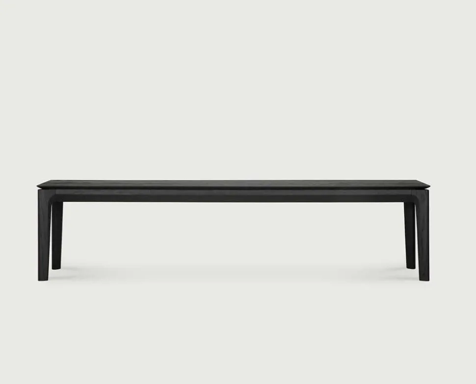 Bok Bänk | Svart Ek | 186 cm