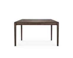 Bok Matbord Brunlackad Ek | 140x80 cm