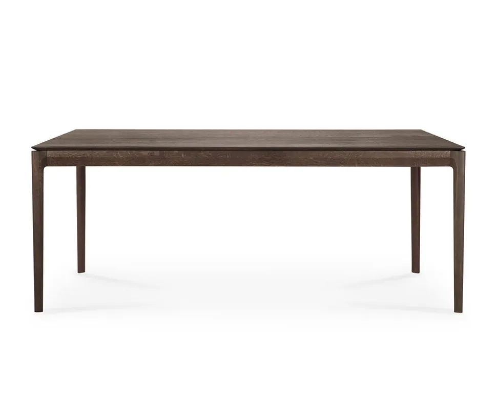 Bok Matbord Brunlackad Ek | 200x95 cm