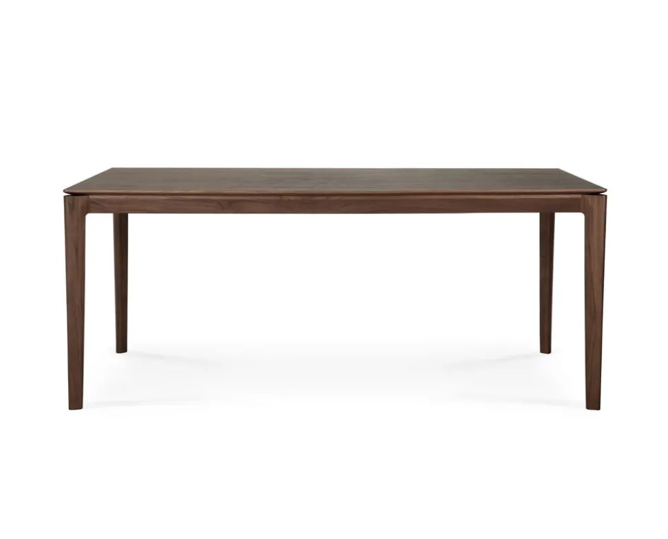 Bok Matbord Brunlackad Teak | 180x90