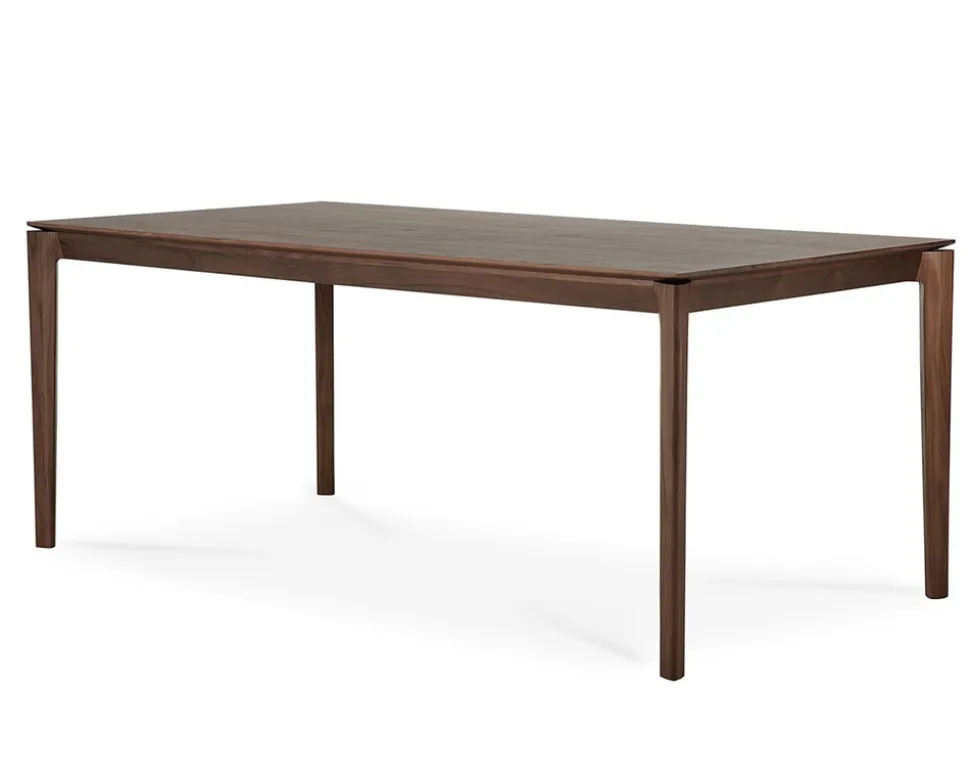 Bok Matbord Brunlackad Teak | 180x90