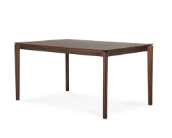 Bok Matbord Brunlackad Teak | 140x80