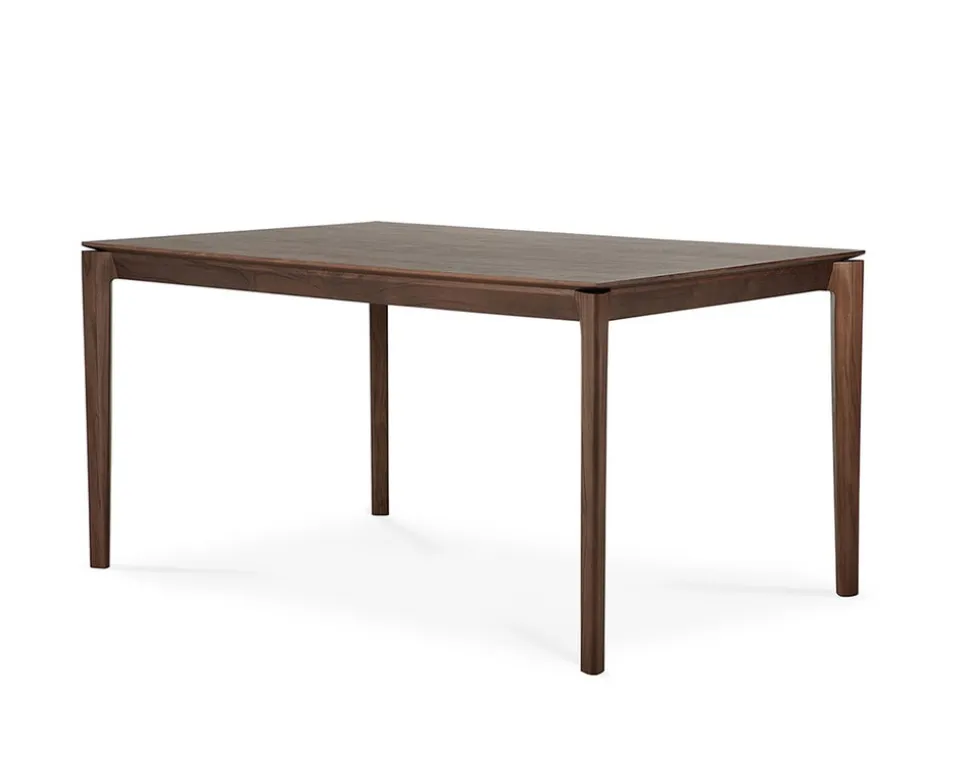 Bok Matbord Brunlackad Teak | 140x80
