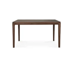 Bok Matbord Brunlackad Teak | 140x80