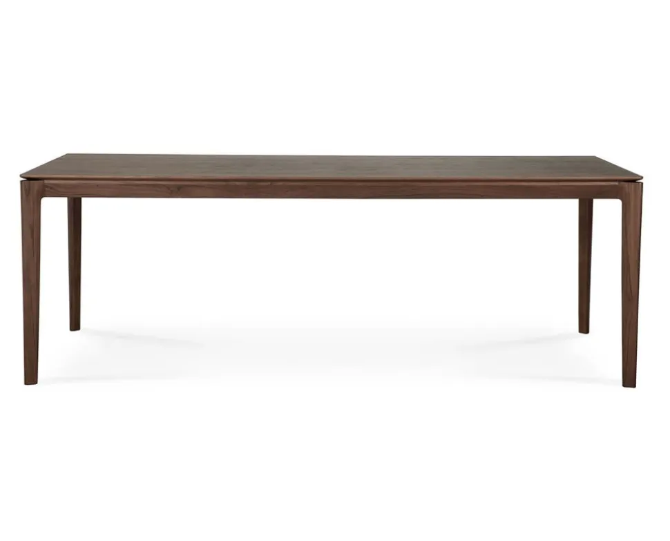 Bok Matbord Brunlackad Teak | 220x95