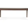 Bok Matbord Brunlackad Teak | 220x95