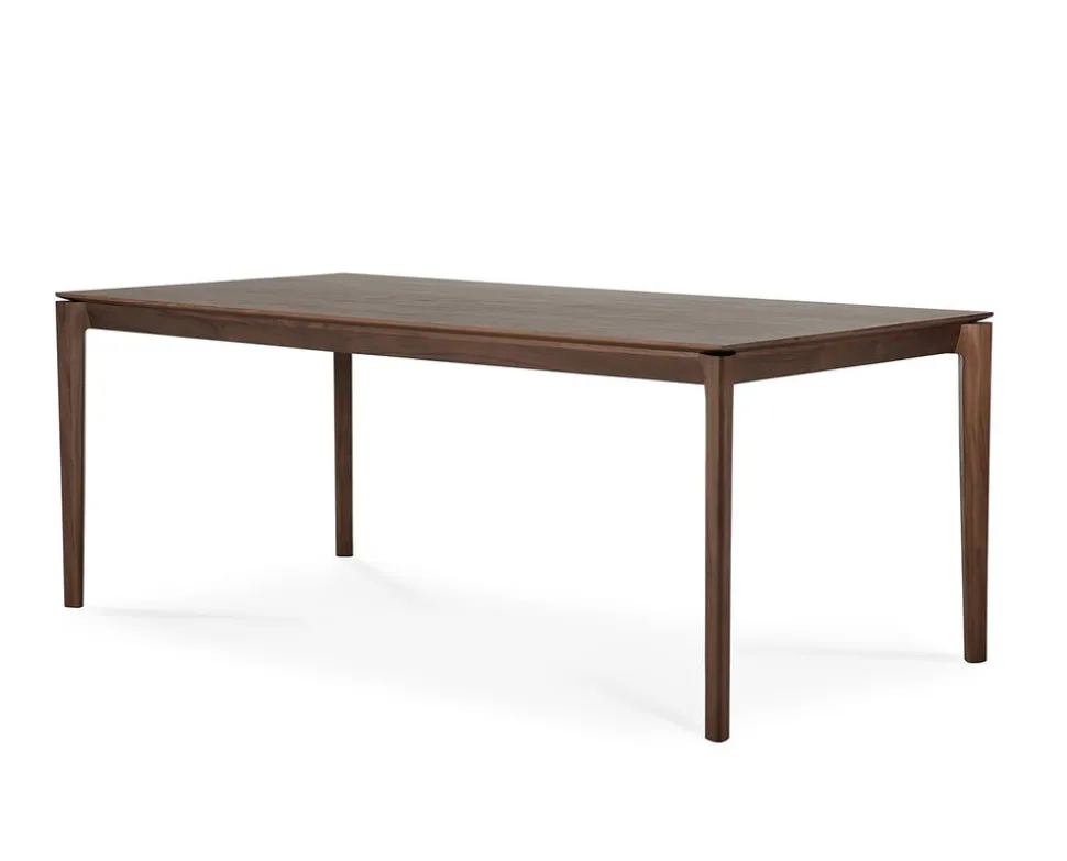 Bok Matbord Brunlackad Teak | 200x95