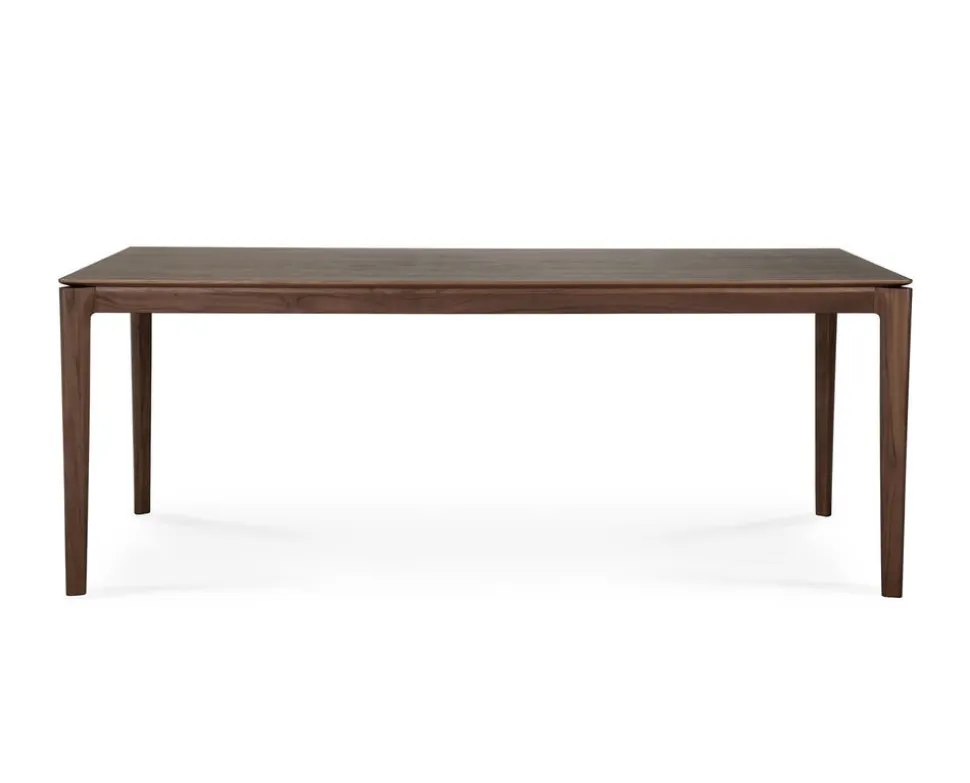 Bok Matbord Brunlackad Teak | 200x95