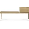 Bok Matbord | Lackad Ek | 180-280x100