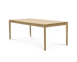 Bok Matbord | Lackad Ek | 180-280x100