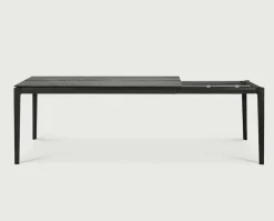 Bok Matbord | Svart Ek | 160-240x90