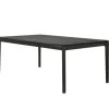 Bok Matbord Svartlackad Ek | 180x90 cm