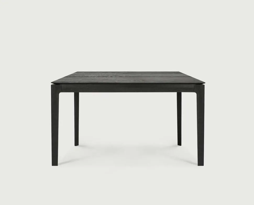 Bok Matbord Svartlackad Ek | 140x80 cm