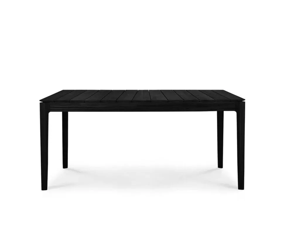 Bok Outdoor Matbord 162 | Svartlackad teak
