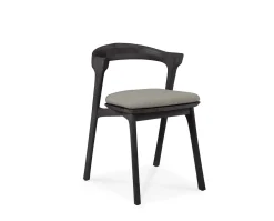 Bok Outdoor Stol | Svartlack, Mocha