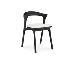 Bok Outdoor Stol | Svartlack, Off White