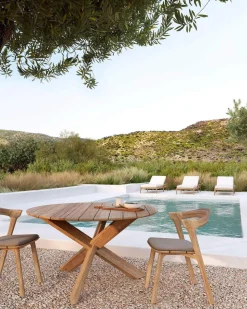 Bok Outdoor Stol | Teak, Mocha