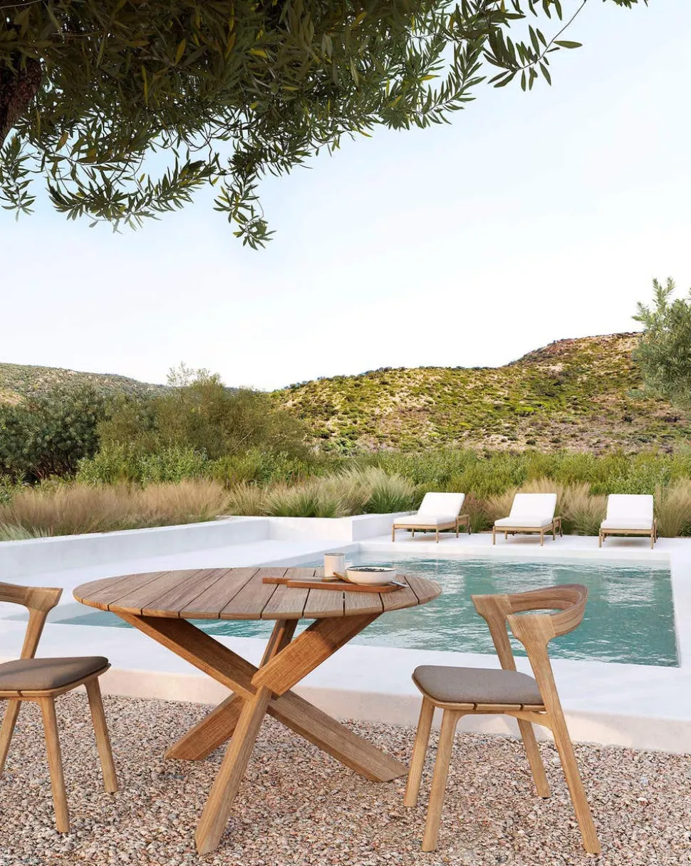 Bok Outdoor Stol | Teak, Mocha
