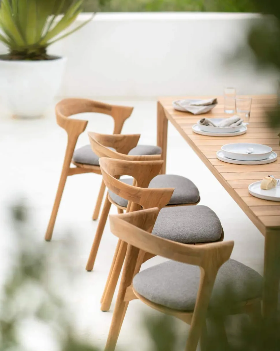 Bok Outdoor Stol | Teak, Mocha