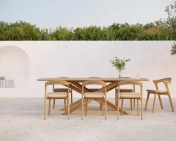 Bok Outdoor Stol | Teak, Natural