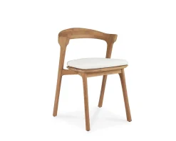 Bok Outdoor Stol | Teak, Off White