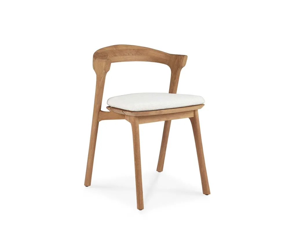 Bok Outdoor Stol | Teak, Off White