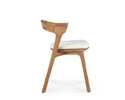 Bok Outdoor Stol | Teak, Off White