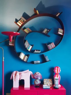 Bookworm Bokhylla 11 Koboltblå