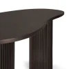 Boomerang Skrivbord | Mörkbrun Mahogny