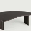 Boomerang Soffbord 90x61 | Brun Mahogny