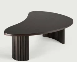 Boomerang Soffbord 90x61 | Brun Mahogny