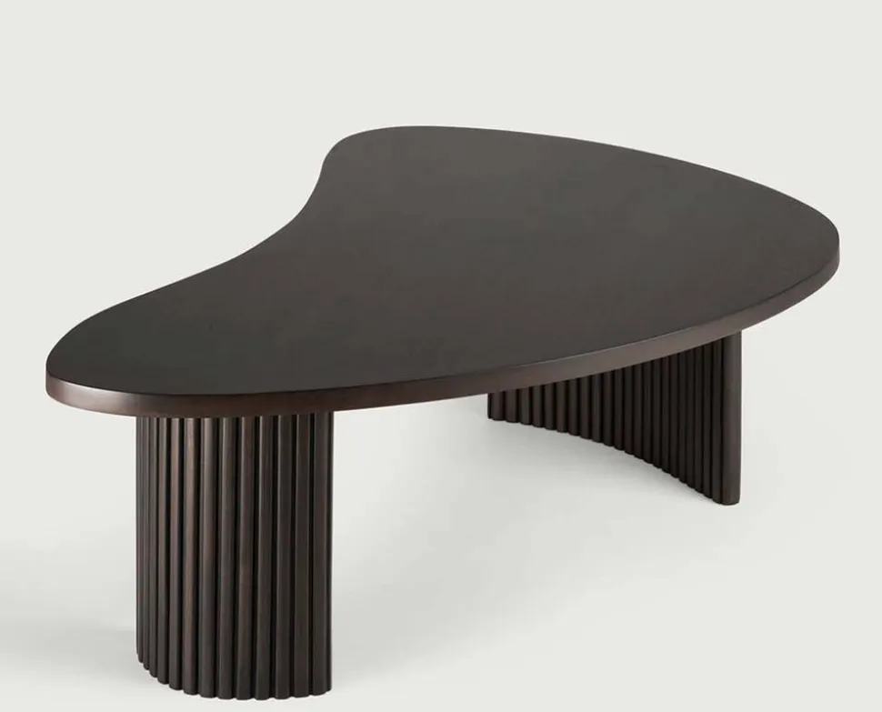 Boomerang Soffbord 90x61 | Brun Mahogny
