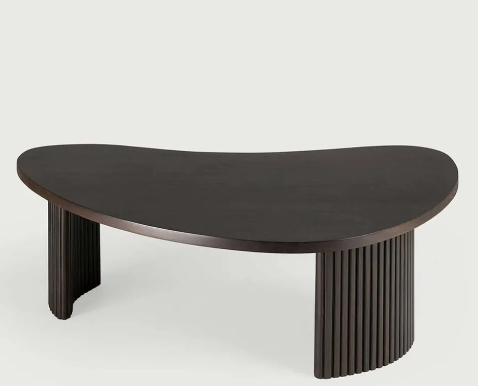 Boomerang Soffbord 90x61 | Brun Mahogny
