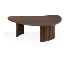 Boomerang Soffbord 90x61 | Brun Teak