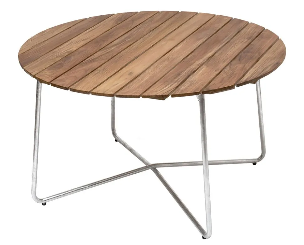 Bord 9A Ø120 | Teak