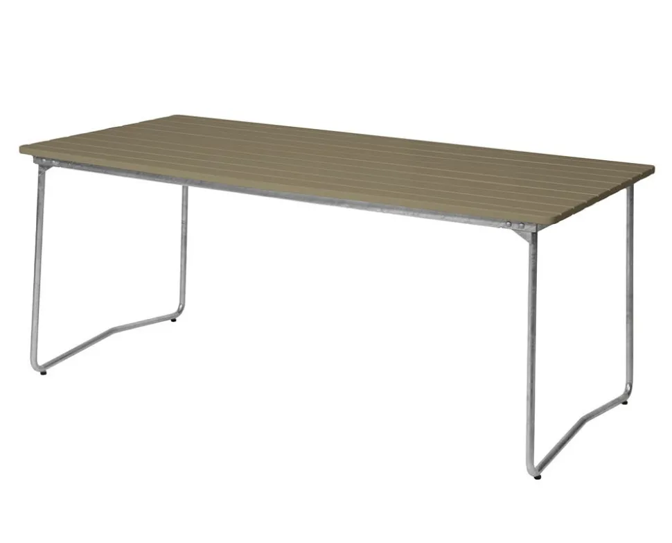 Bord B31 170 | Ljusgrön Lackad Ek, Varmförzinkat