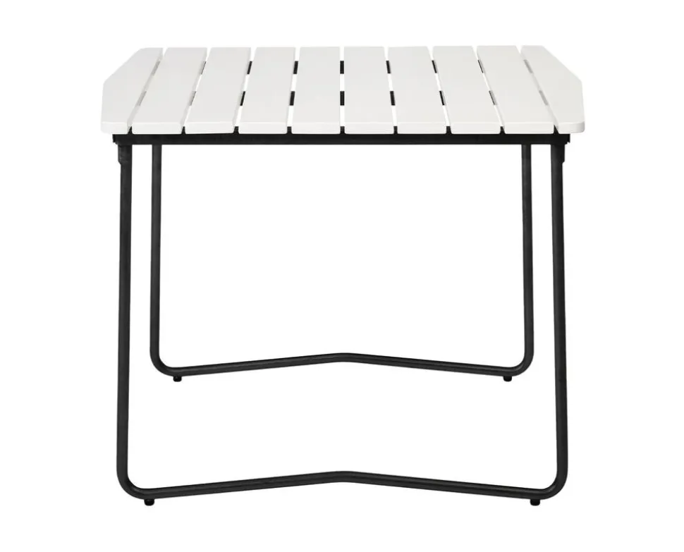 Bord B31 84 | Vitlackad Ek, Svart