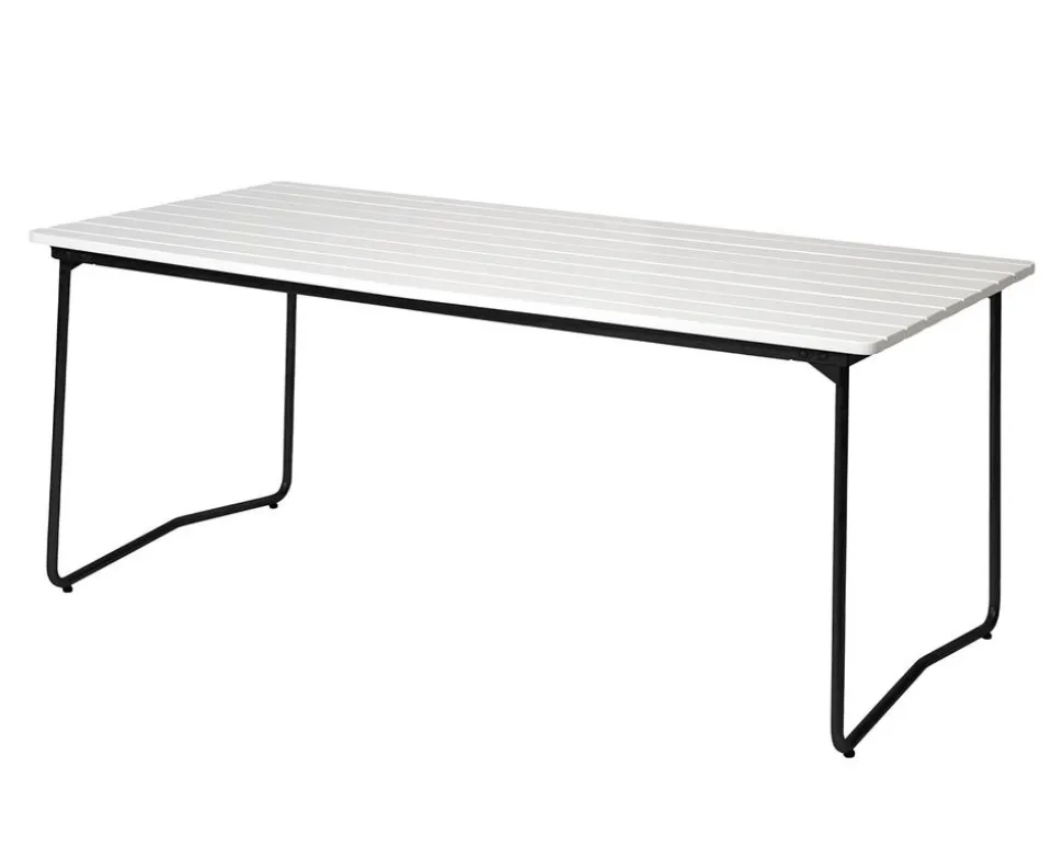 Bord B31 170 | Vitlackad Ek, Svart