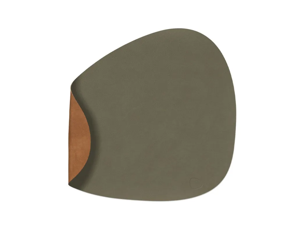 Bordstablett Curve Dubbelsidig | Army Green/Nature