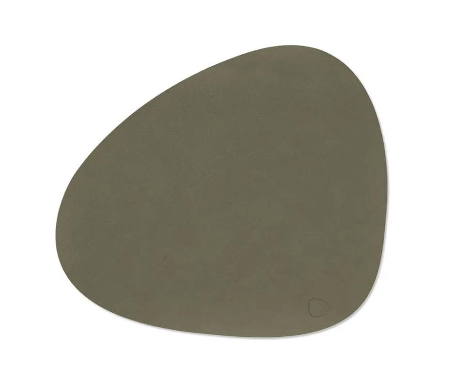 Bordstablett Curve Dubbelsidig | Army Green/Nature