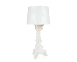 Bourgie Lampa | Vit Guld